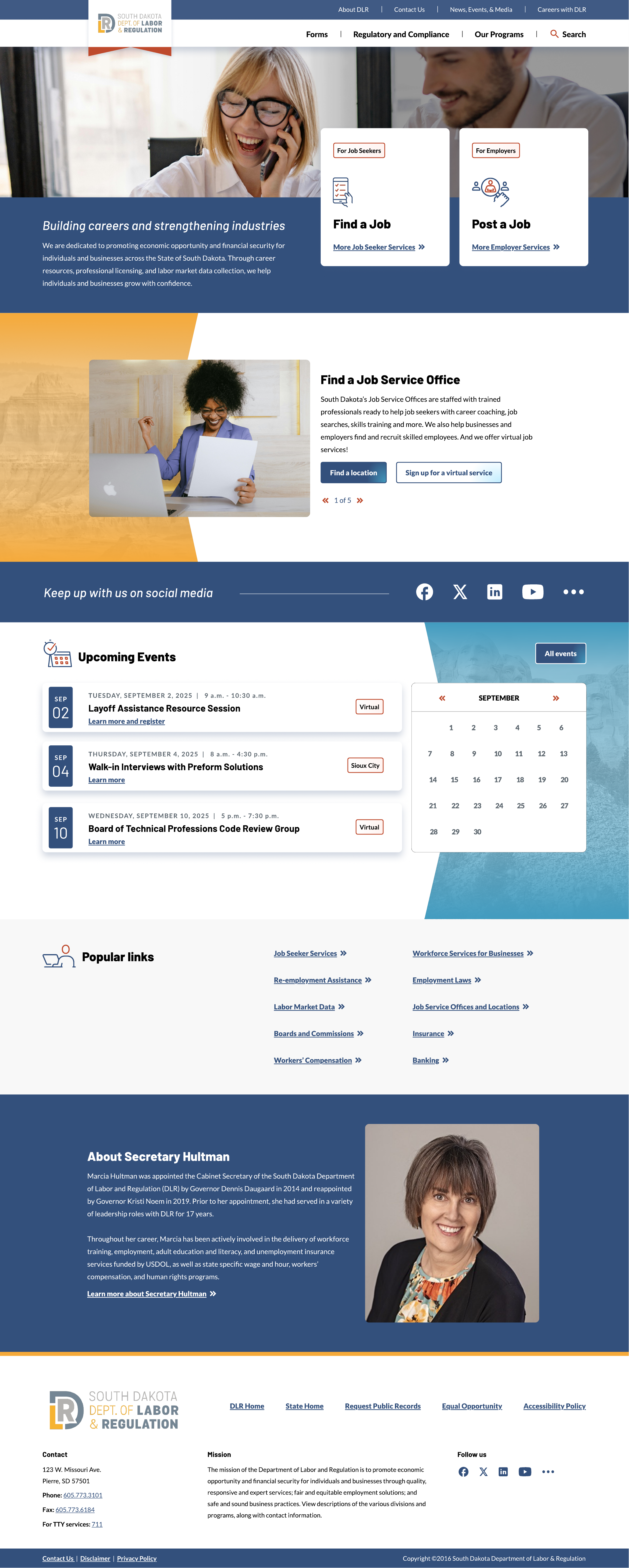 Homepage Concepts